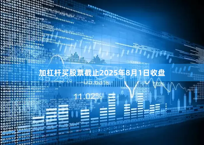 加杠杆买股票截止2025年8月1日收盘